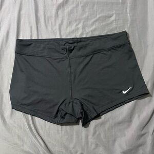 Nike Dri-FIT Athletic Stretch Shorts Black XL Spandex